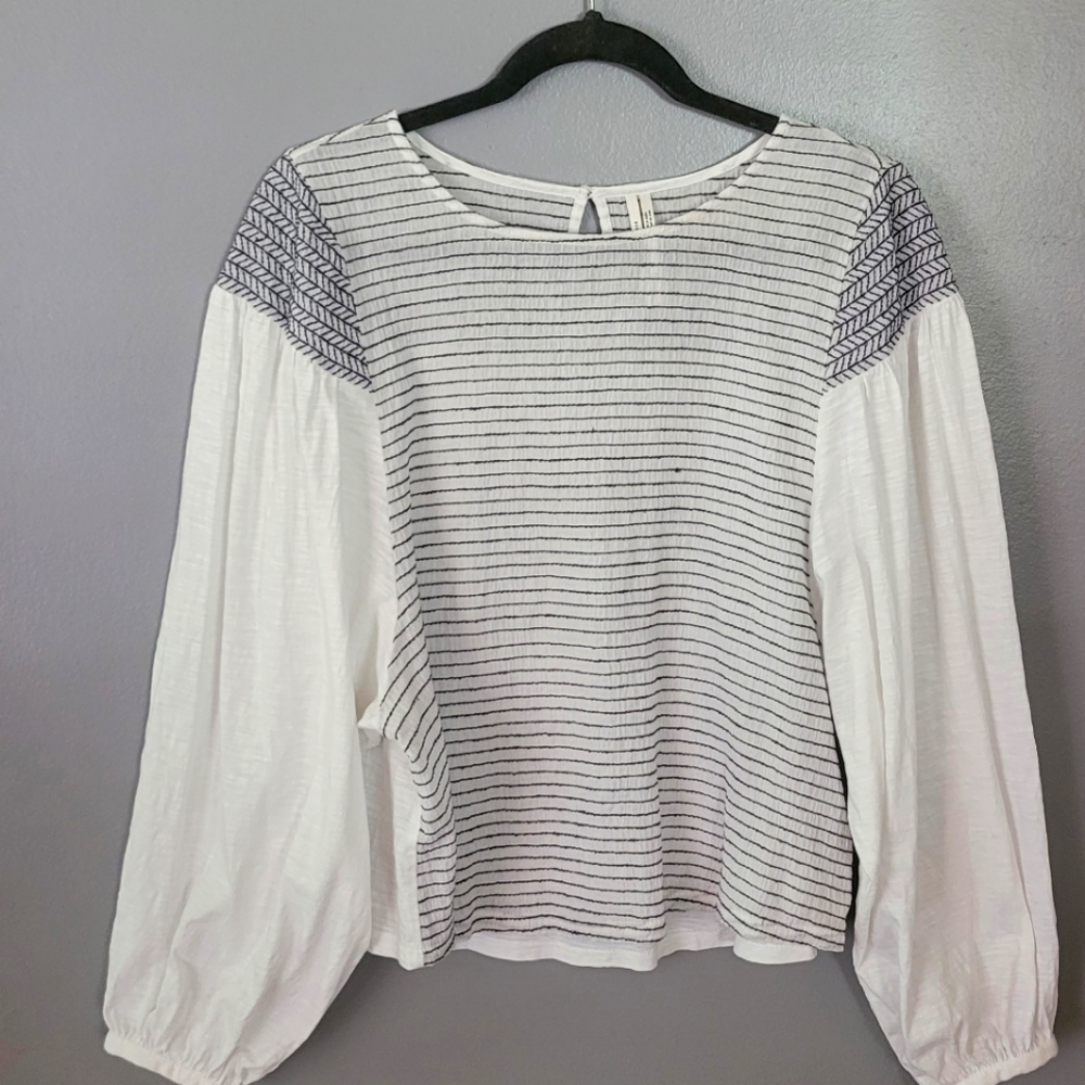 Anthropologie Cotton Blouse